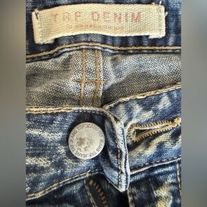 TRF Denim Blue Jeans Vintage Y2K Zara Low Rise Bootcut Jeans US 10 EU 42